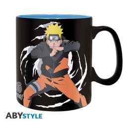 ABYSTYLE - NARUTO SHIPPUDEN - TAZZA 460ML - NARUTO & KURAMA